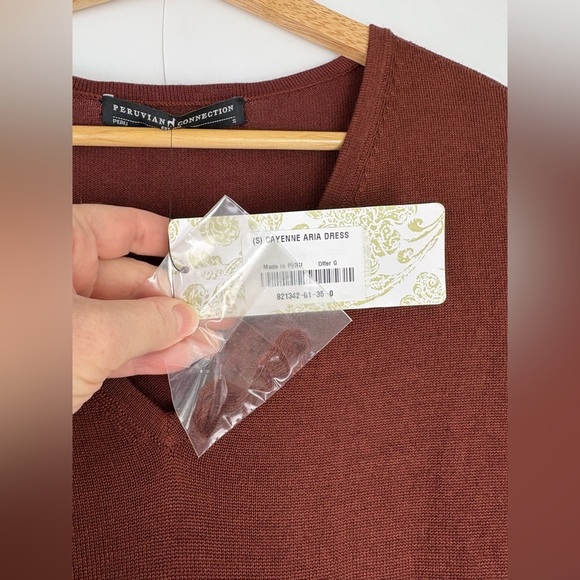 NWT Peruvian Connection Cayenne Aria Dress - Picture 3 of 5